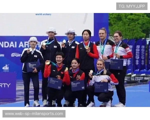 中国反曲弓女队在射箭世界杯韩国站获得团体银牌，国内竞技反曲弓比赛